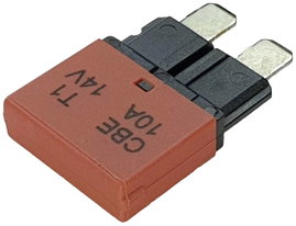 Hansor CBE1-1014 Biztosíték automata standard biztosíték 10 A Piros 1 db