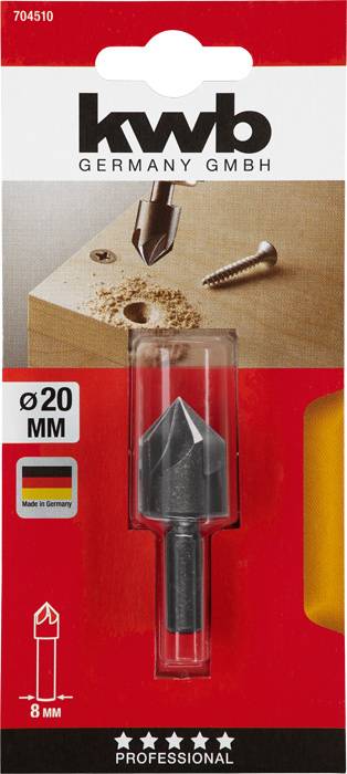kwb 704510 Furat süllyesztő 20 mm 1 db 2. kép