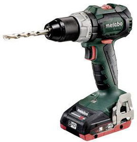 Metabo SB 18 LT BL -Akkus ütvefúrógép 2. akkuval, Tartozékokkal, Hordtáskával
