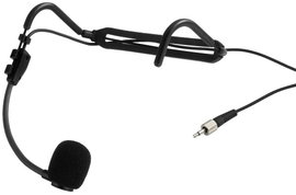 IMG StageLine HSE-821SX Headset Ének mikrofon Átviteli mód:Vezetékes Szélvédővel