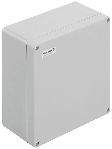 Weidmüller KLIPPON POK 252512 Ház 255 x 250 x 120 Üvegszál erősítésű poliészter Szürke 1 db
