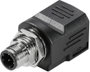 Weidmüller IE-AD-M12DRJ45-MF-180 1514970000 Adapter, egyenes 1 db bélyegkép