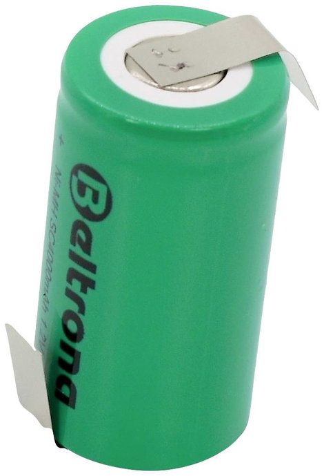 Beltrona SC2400 Speciális akku Sub-C Z forrfül NiMH 1.2 V 2400 mAh