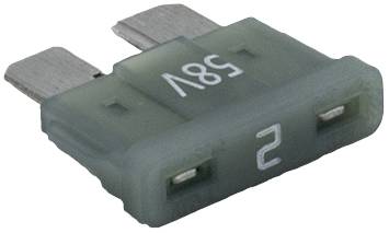 Hansor ATP-M02 Standard autós laposbiztosíték 2 A Szürke 1 db