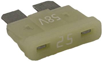 Hansor ATP-M25 Standard autós laposbiztosíték 25 A Okker 1 db