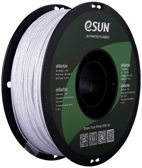 ESUN eMarble 3D nyomtatószál PLA Compound 1.75 mm 1 kg Márvány 2. kép