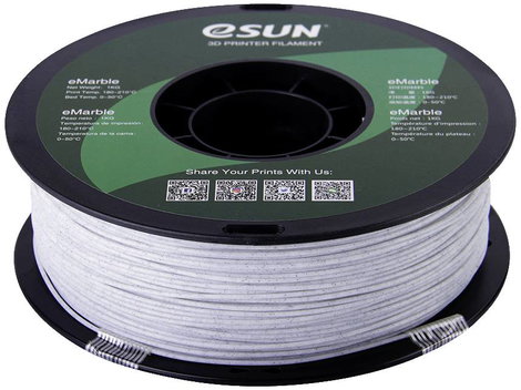 ESUN eMarble 3D nyomtatószál PLA Compound 1.75 mm 1 kg Márvány 4. kép
