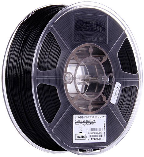 ESUN ePA-CF 3D nyomtatószál PLA műanyag hőálló, nagy merevség, nagy szakítószilárdság 1.75 mm 1 kg K 4. kép