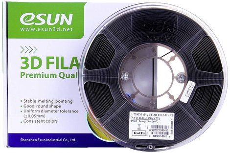 ESUN ePA-CF 3D nyomtatószál PLA műanyag hőálló, nagy merevség, nagy szakítószilárdság 1.75 mm 1 kg K 6. kép