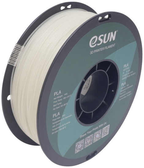 ESUN PLA Luminous Green 3D nyomtatószál PLA műanyag utánvilágító 1.75 mm 1 kg Zöld (hosszan fluoresz 2. kép