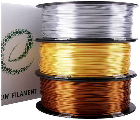 ESUN ePLA-Silk Gold 3D nyomtatószál PLA műanyag 1.75 mm 1 kg Arany (fényes) 10. kép