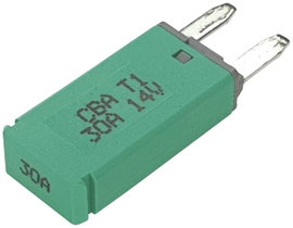 Hansor CBA1-3014 Biztosíték automata standard biztosíték 30 A Zöld 1 db