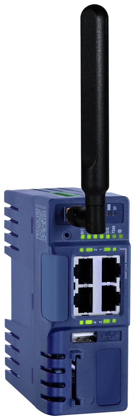 EWON EC7133L_00MA Cosy Távkarbantartó router 4 GB, Ethernet, USB Bemenetek: 2 x Kimenetek száma: 1 x 3. kép