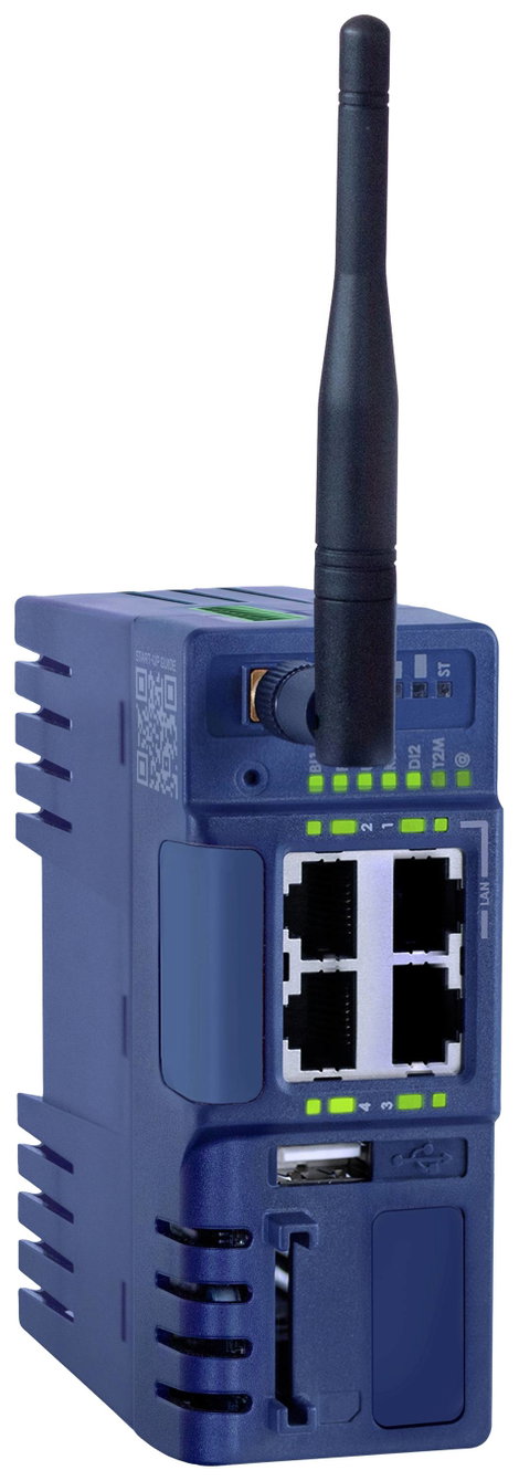 EWON EC7133J_00MA Cosy Távkarbantartó router WLAN, USB, Ethernet Bemenetek: 2 x Kimenetek száma: 1 x 2. kép