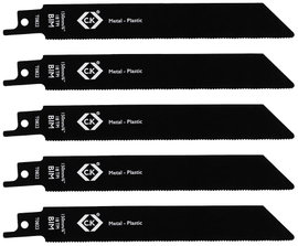 C.K T0822 Szablyafűrészlap 18 tpi, 5 db-os csomag Fűrészlap hossz 150 mm 5 db