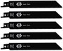 C.K T0822 Szablyafűrészlap 18 tpi, 5 db-os csomag Fűrészlap hossz 150 mm 5 db bélyegkép