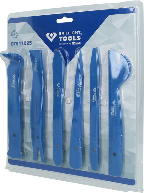 Brilliant Tools BT511025 Öntőék készlet, 6 db 3. kép
