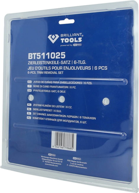 Brilliant Tools BT511025 Öntőék készlet, 6 db 4. kép