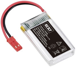 Reely Akkucsomag, LiPo 3.7 V 800 mAh Cellaszám: 1 25 C Soft doboz BEC