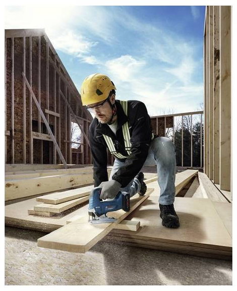 Bosch Professional GST 18V-125 B solo Akkus beszúrú fűrész 06015B3000 akku nélkül, töltő nélkül, Hor 3. kép