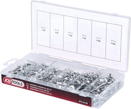 KS Tools 970.0150 Vakszegecs választék, 400 db