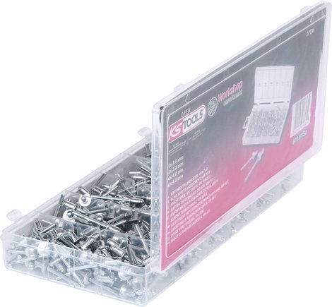 KS Tools 970.0150 Vakszegecs választék, 400 db 2. kép