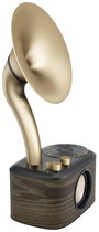 Sangean WR-45X Gold Asztali rádió URH AUX, Bluetooth® Újratölthető Fekete, Arany bélyegkép