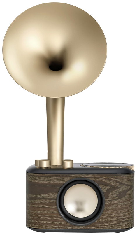 Sangean WR-45X Gold Asztali rádió URH AUX, Bluetooth® Újratölthető Fekete, Arany 2. kép