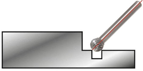 KS Tools 5153281 Maróstift Keményfém Hossz 38.5 mm Átmérő 3 mm 2. kép