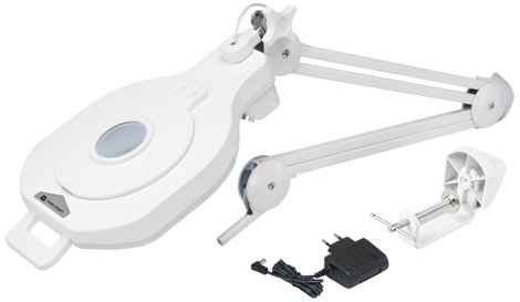 TOOLCRAFT TO-8194404 LED-es nagyítós lámpa Nagyítási tényező: 1.75 x, 4.75 x EEK: F (A - G) 7. kép