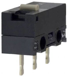 Omron D2F Mikrokapcsoló 30 V/DC 2 A 1 x BE/(BE) 1 db csomag