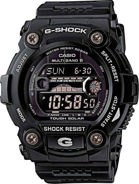 Casio Karóra GW-7900B-1ER (Sz x Ma) 50 mm x 52.40 mm Fekete Ház anyaga=Műgyanta Anyag (karpánt)=Műgy