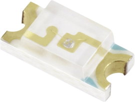 Everlight Opto 15-21UYC/S530-A2/3T SMD LED 1206 Sárga 39 mcd 130 ° 25 mA 2.4 V