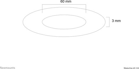 Neomounts Borítás Alkalmas sorozat: NewStar kivetítő tartó PLASMA-C100 sorozat, NewStar kivetítő tar 2. kép