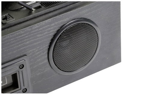 Technaxx TX-22+ USB-s lemezjátszó Ékszíjhajtás Fekete 3. kép