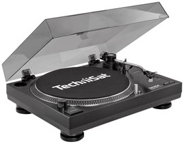 TechniSat Techniplayer LP 300 Lemezjátszó Közvetlen meghajtás Fekete