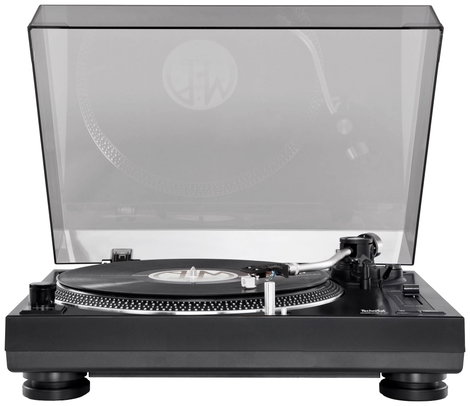 TechniSat Techniplayer LP 300 Lemezjátszó Közvetlen meghajtás Fekete 2. kép