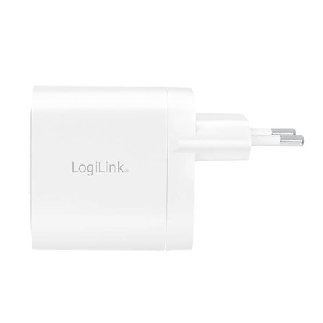 LogiLink PA0282 USB-s töltőkészülék Beltér, Aljzat dugó Kimenetek száma: 2 x USB-C® alj (Power Deliv 2. kép