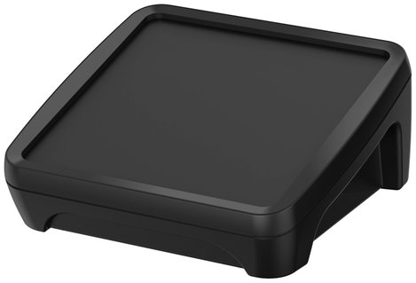 Bopla BoPad BOP 1212 P-9005-SET Pultos műszerdobozok 122 x 118 x 57.60 ABS Fekete (RAL 9005) 1 db 2. kép