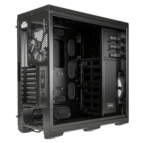 Phanteks PHANTEKS Enthoo Pro Midi-Tower - schwarz Midi torony Számítógép ház, Gaming doboz Fekete 4. kép