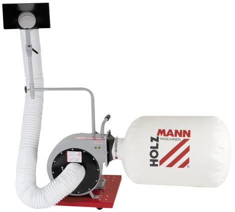 Holzmann Maschinen ABS850DBK_230V Elszívóberendezés 56 l 750 W