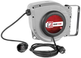 Holzmann Maschinen EKR10M_230V Kábel feltekercselők 10 m Fekete