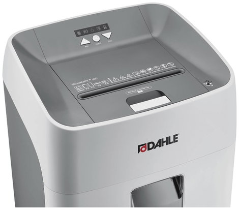Dahle ShredMATIC 300 P5 Iratmegsemmisítő 300 lap Részecskevágás 2 x 15 mm P-5 40 l Szintén megsemmis 12. kép