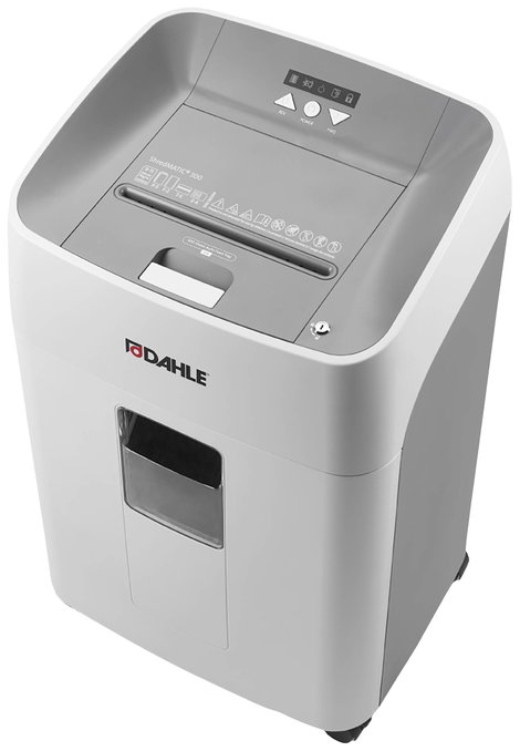 Dahle ShredMATIC 300 P5 Iratmegsemmisítő 300 lap Részecskevágás 2 x 15 mm P-5 40 l Szintén megsemmis 6. kép