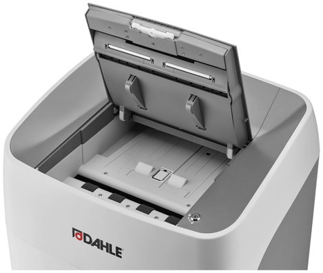 Dahle ShredMATIC 300 P5 Iratmegsemmisítő 300 lap Részecskevágás 2 x 15 mm P-5 40 l Szintén megsemmis 7. kép