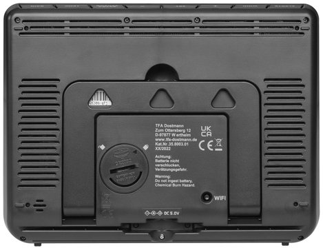 WLAN időjárásjelző állomás, TFA Dostmann WLAN VIEW PRO 35.8003.01 4. kép