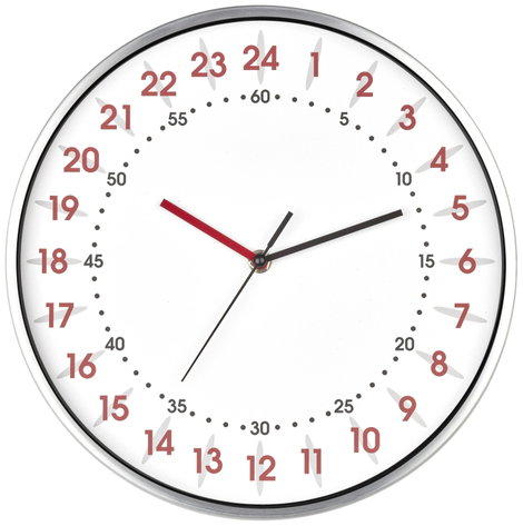 TFA Dostmann 60.3069.02 Kvarc Falióra 304 mm x 48 mm Alumínium
