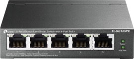 TP-LINK Easy Smart TL-SG105PE Hálózati switch 5 port 10 / 100 / 1000 MBit/s PoE funkció