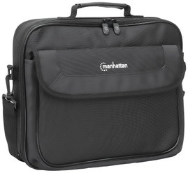 Manhattan Notebook táska Cambridge Clamshell Alkalmas: Max.: 35,8 cm (14,1) Fekete