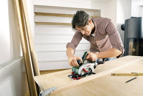 Bosch Home and Garden PKS 18 LI (Baretool) Akkus kézi körfűrész Vágási mélység max. (90°) 48 mm B os 6. kép